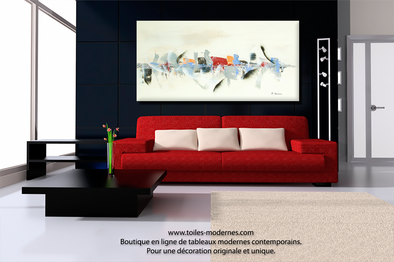 Tableau Design Pour Salon - Gamboahinestrosa